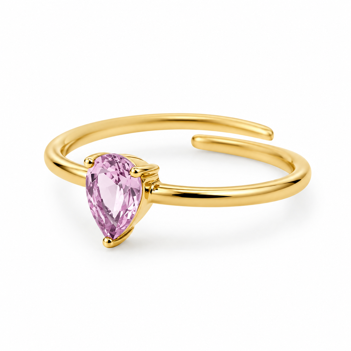 Violet Whisper Ring